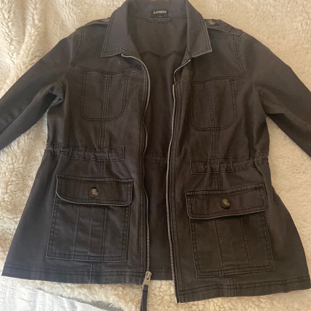 Express Gray Jacket